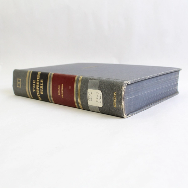 The Interpreter's Bible Volume IV 1955 Hardcover Ex-Library Book
