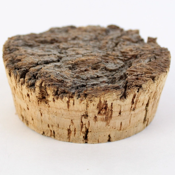 Handmade Mudlark Ceramic Jar with Cork Lid Blue And Gray Signed