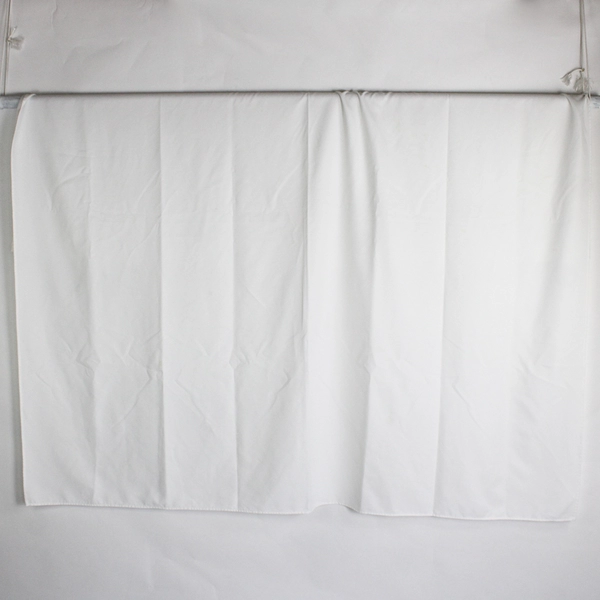 Lot of 3 Unbranded Square 70x70" Tablecloths White Polyester Fabric FLAWED