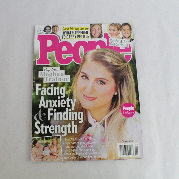 People Magazine Oct 4 2021 Vol 96 Meghan Trainor Pre-Owned Collector's Edition