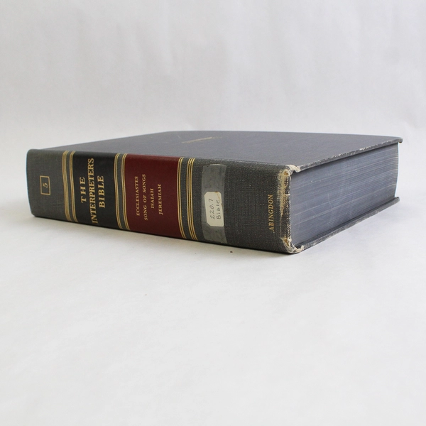 The Interpreter's Bible Volume V 1956 Hard Cover Ex-Library Book