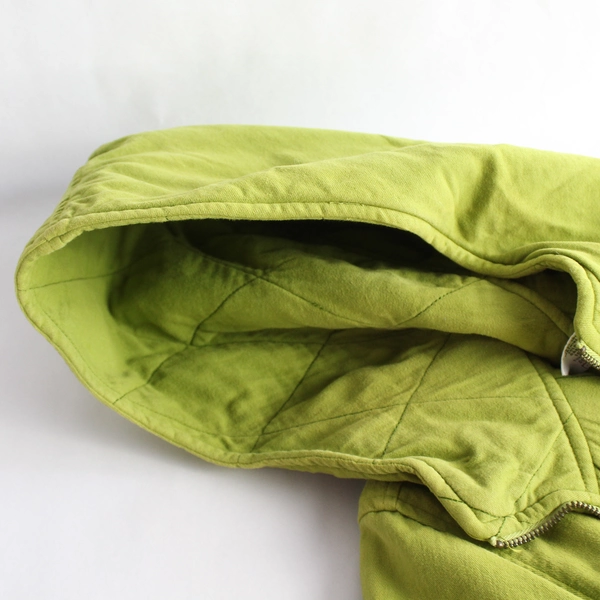 Color Me Cotton CMC Coat Lime Green 100% Cotton Women's Size XS