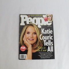 People Magazine Oct 25 2021 Katie Couric Cover Pre-Owned Collectible