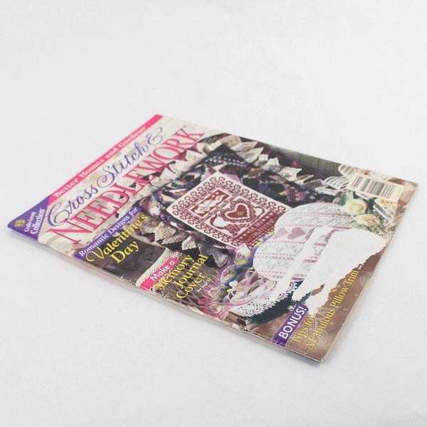 Cross Stitch & Needlework Magazine Feb 1998 Valentine’s Day Sweetheart Pillow