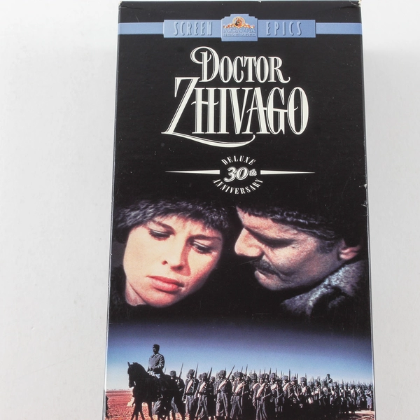 Doctor Zhivago 1995 30th Anniversary VHS Tape Set MGM UA - Pre-Owned
