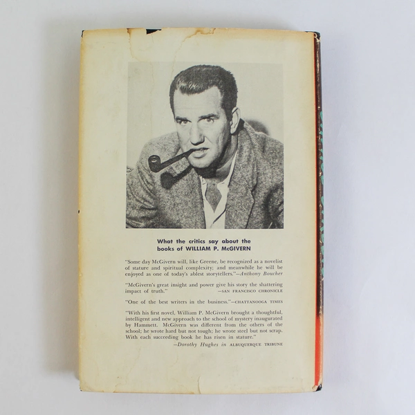 Savage Streets by William P McGivern 1959 Hardcover Worn Dust Jacket Collectible