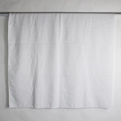 Unbranded Rectangular 60 x 102" Tablecloth White Polyester Fabric FLAWED