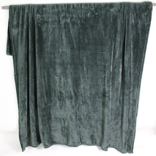 Threshold Green Plush King Size Throw Blanket 90" x 110"