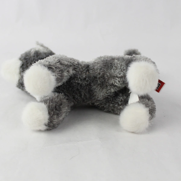 Douglas Gray & White Cat Plush Stuffed Animal 6" - Good Pre-Owned Condition