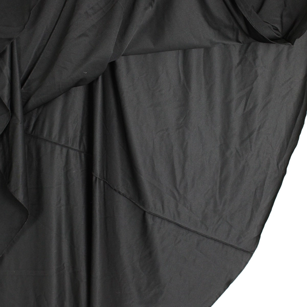 Radius Rectangular 110 x 152" Tablecloth for 30" W Table Black Polyester Fabric