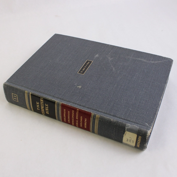 The Interpreter's Bible Volume XI 1955 Hardcover Ex-Library Book
