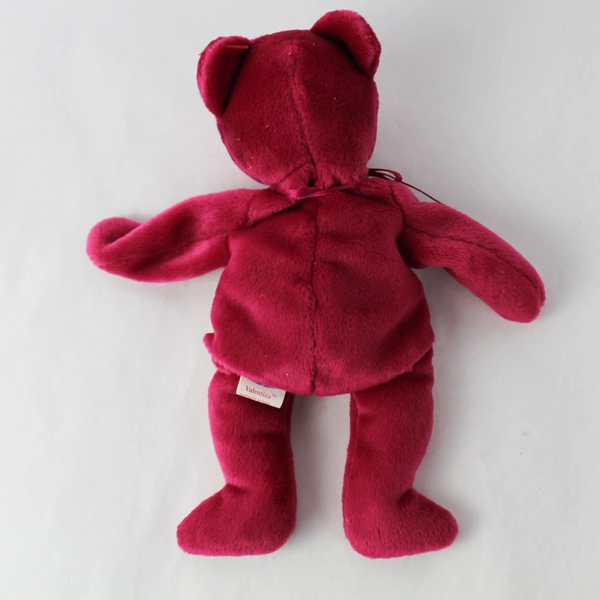 1999 Ty Beanie Babies Valentina Red Bear 9" Plush Toy - No Tag - Retired