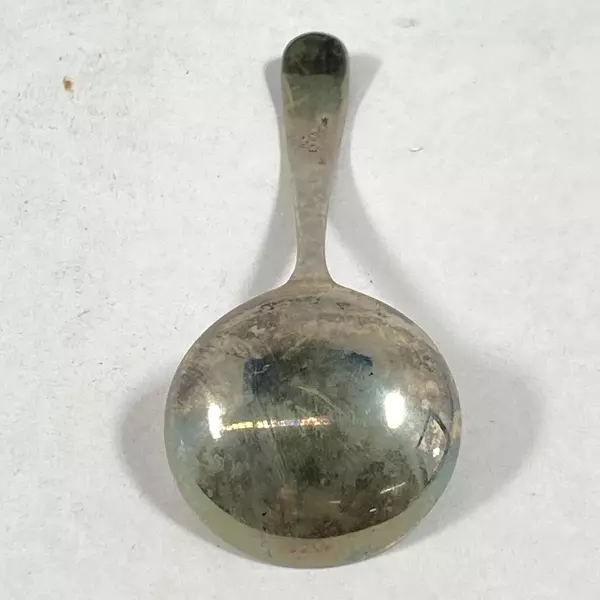 Vintage W.A. EPNS Baby Spoon Sheffield England Shell Pattern 4.75" Long