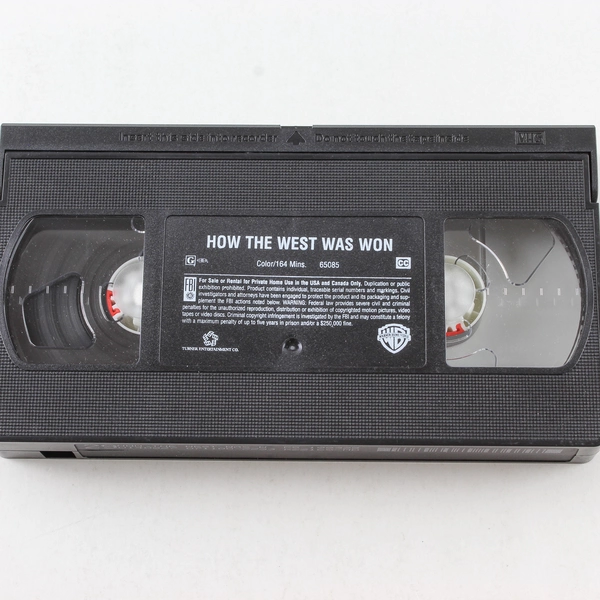 How the West Was Won VHS 2000 Warner Bros John Wayne Debbie Reynolds