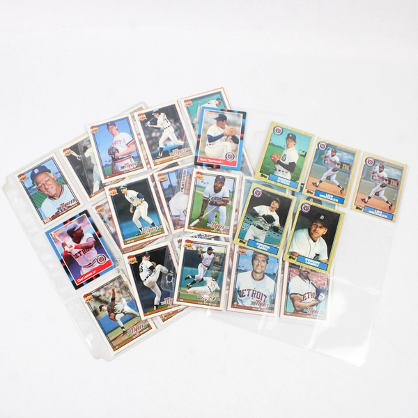 Lot of Vintage 44 1980s & 90s Baseball Detroit Tigers