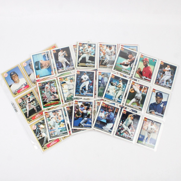 Lot of Vintage 56 1980s & 90s Baseball Yankees