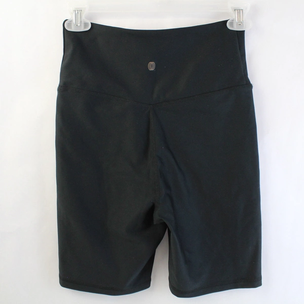 Marika Balance Collection Black Athletic Biker Short 23" Waist Stretchy