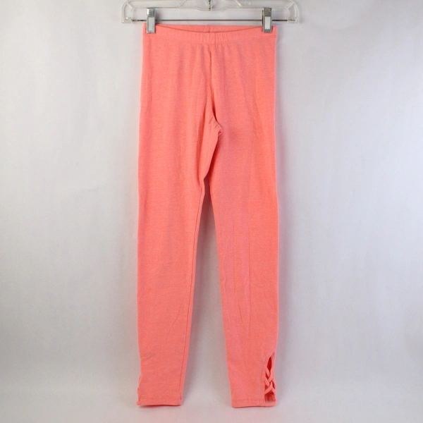 Old Navy Girls Pink Leggings Play Ready L 10-12 Pull On Stretch