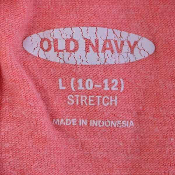 Old Navy Girls Pink Leggings Play Ready L 10-12 Pull On Stretch