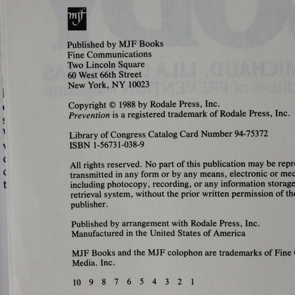 Listen to Your Body by Ellen Michaud Lila L Anastas 1988 Hardcover Dust Jacket