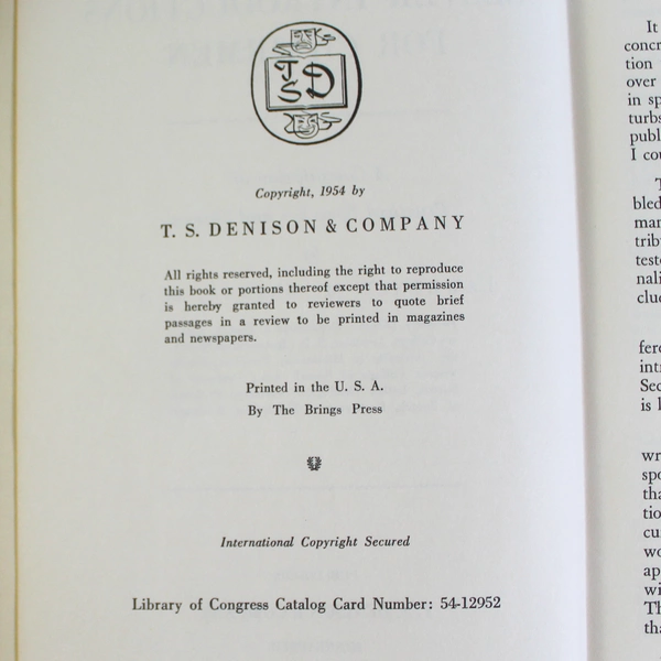 Clever Introductions for Chairmen by Lawrence M. Brings 1954 HC - Pre-Owned