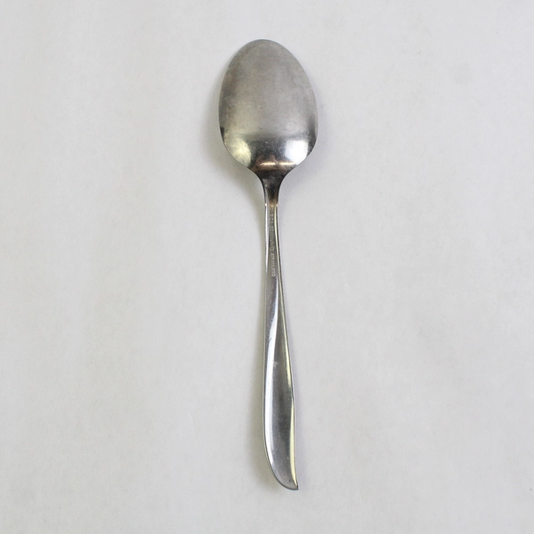Oneida Silver Twin Star 8.5" Tablespoon Solid Serving Spoon Stainless Steel