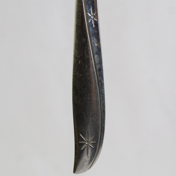 Oneida Silver Twin Star 8.5" Tablespoon Solid Serving Spoon Stainless Steel