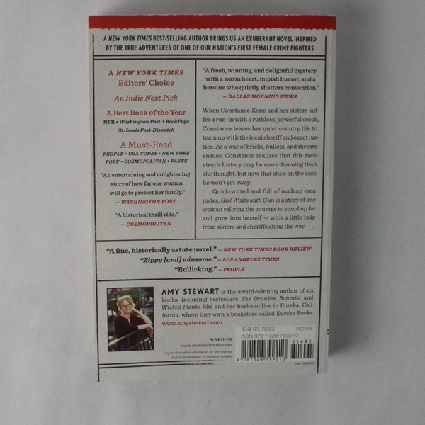 Girl Waits With Gun by Amy Stewart A Kopp Sisters Novel 2015 Paperback