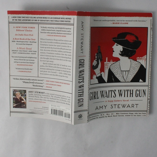 Girl Waits With Gun by Amy Stewart A Kopp Sisters Novel 2015 Paperback