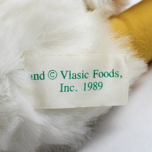 Vintage 1989 Vlasic Foods Pickles Stork Plush Stuffed Animal 24" Promo