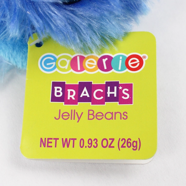 Galerie Brach's Jelly Beans Stuffed Monkey Plush Blue & Purple 6.5"