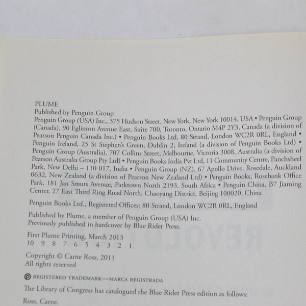 The Leaderless Revolution by Carne Ross 2011 Paperback - Very Good Condition