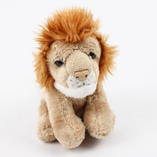Adventure Planet Lion Mini 6" Plush Stuffed Animal African Lion Shaggy Mane