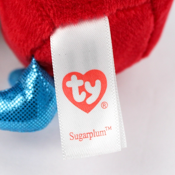 TY Holiday Baby Beanie Sugarplum the Penguin 2017 Key Chain