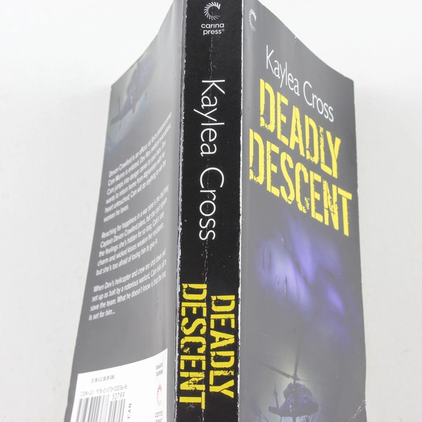 Deadly Descent by Kaylea Cross 2011 Romantic Suspense Paperback - Good Condition