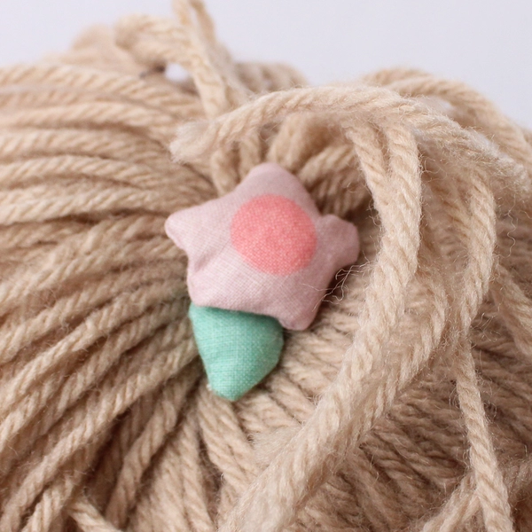 Vintage Handmade Girl's Fabric Rag Doll Stuffed Toy 22" Tall Flawed