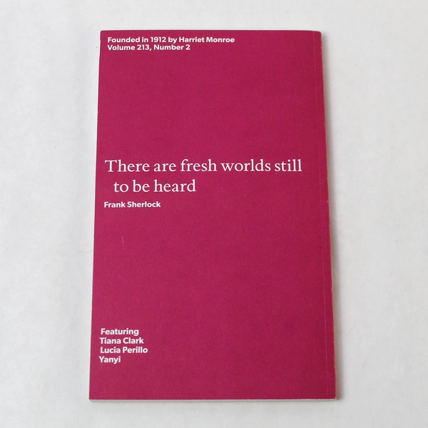 Poetry Magazine November 2018 Volume 213 No. 2 Paperback - Very Good