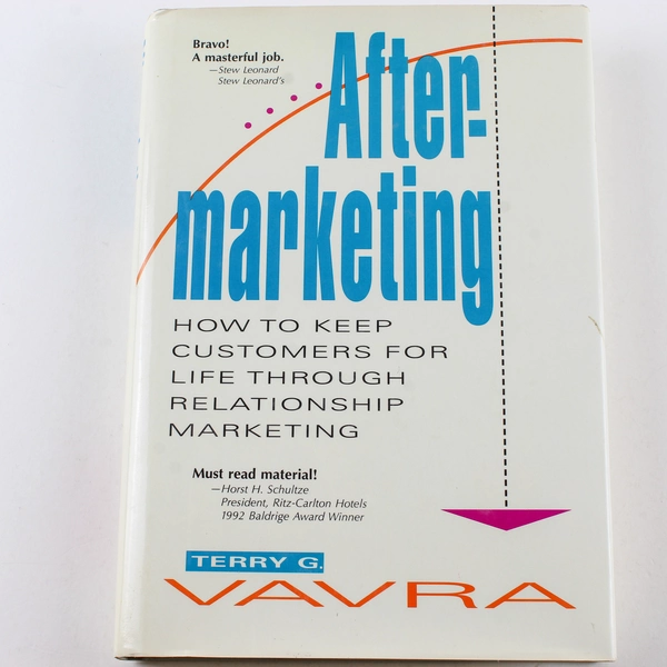 After-Marketing by Terry G. Vavra 1992 Hardcover Business Book - Good Condition