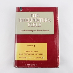 The Interpreter's Bible Volume I 1982 Hardcover Dust Jacket