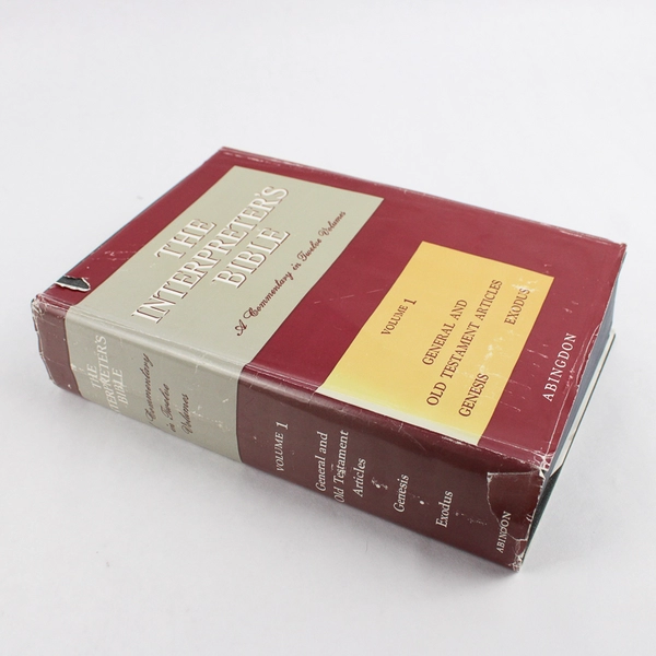 The Interpreter's Bible Volume I 1982 Hardcover Dust Jacket