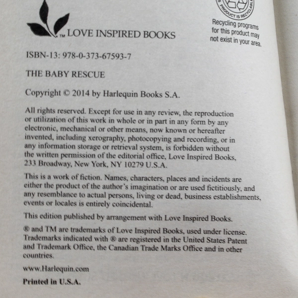 Witness Protection: The Baby Rescue by Margaret Daley PB 2014 Harlequin