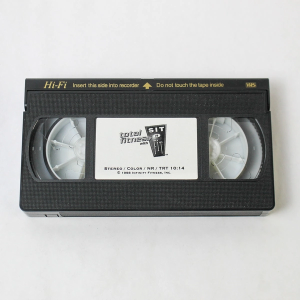 Sit n Fit Total Body Workout VHS 1997 Infinity Fitness - Good Condition