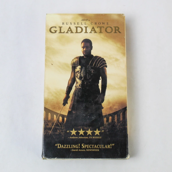 Gladiator VHS 2000 Russell Crowe DreamWorks Universal - Pre-Owned Good Condition