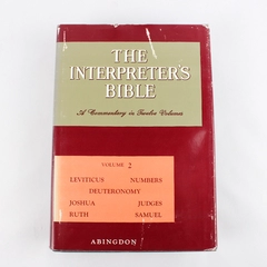 The Interpreter's Bible Volume II 1982 Hardcover Dust Jacket