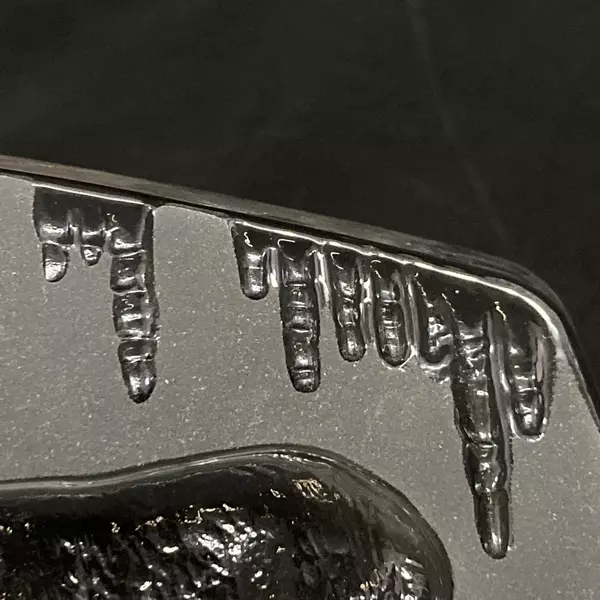 Vintage 3D Etched Crystal Polar Bear Paperweight 4.5" Gift for Animal Lovers