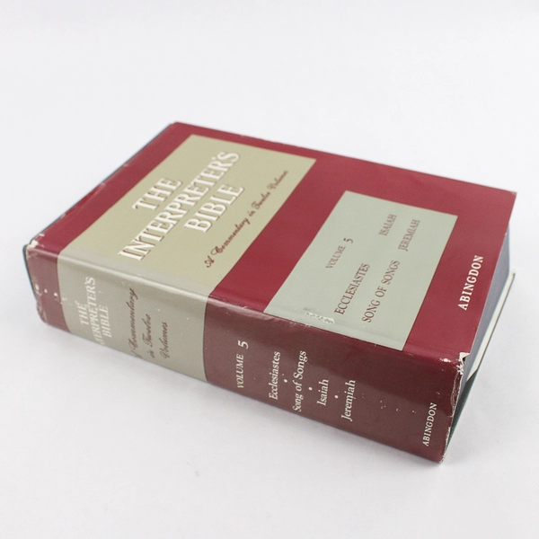 The Interpreter's Bible Volume V 1982 Hardcover Dust Jacket