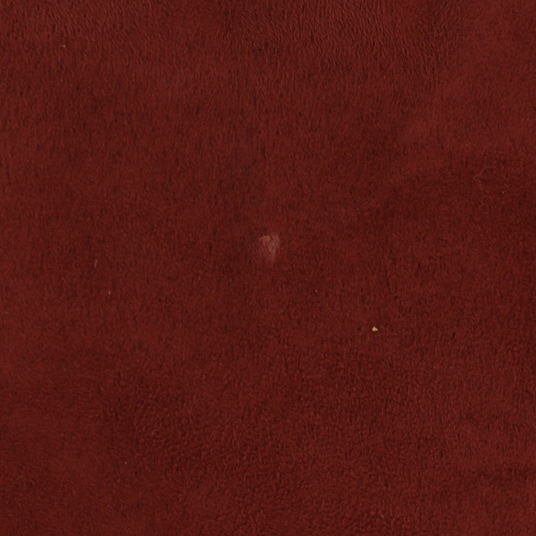 Pier 1 Imports Burgundy Red Faux Suede Throw Pillow 17"x17" Pre-Owned Stain