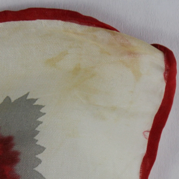 Mixed Lot of 2 Floral Handkerchief Scarves 17"x17" for DIY Crafting