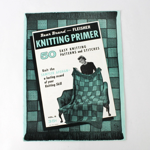 Vintage 1960s Lot Of 3 Beginner Knitting Paperback Books