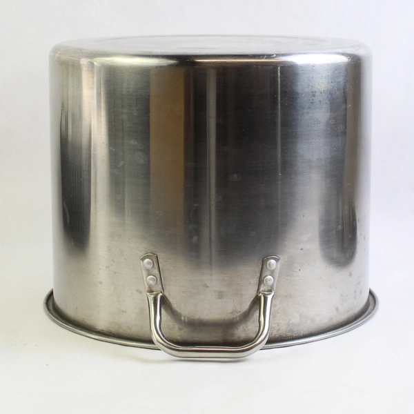 Unbranded 15 Qt Stockpot with Lid, Silver Lightweight